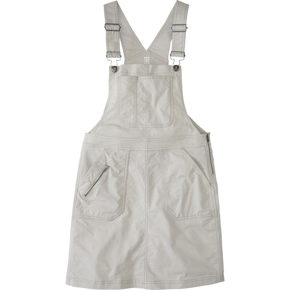 Title Nine Women Khaki Ripstop Overall Jumper Dress TN-200935 Size M